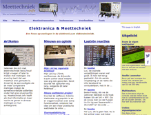 Tablet Screenshot of meettechniek.info